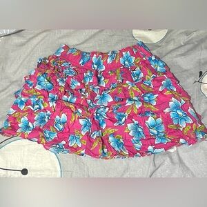 *Hollister Floral Skirt